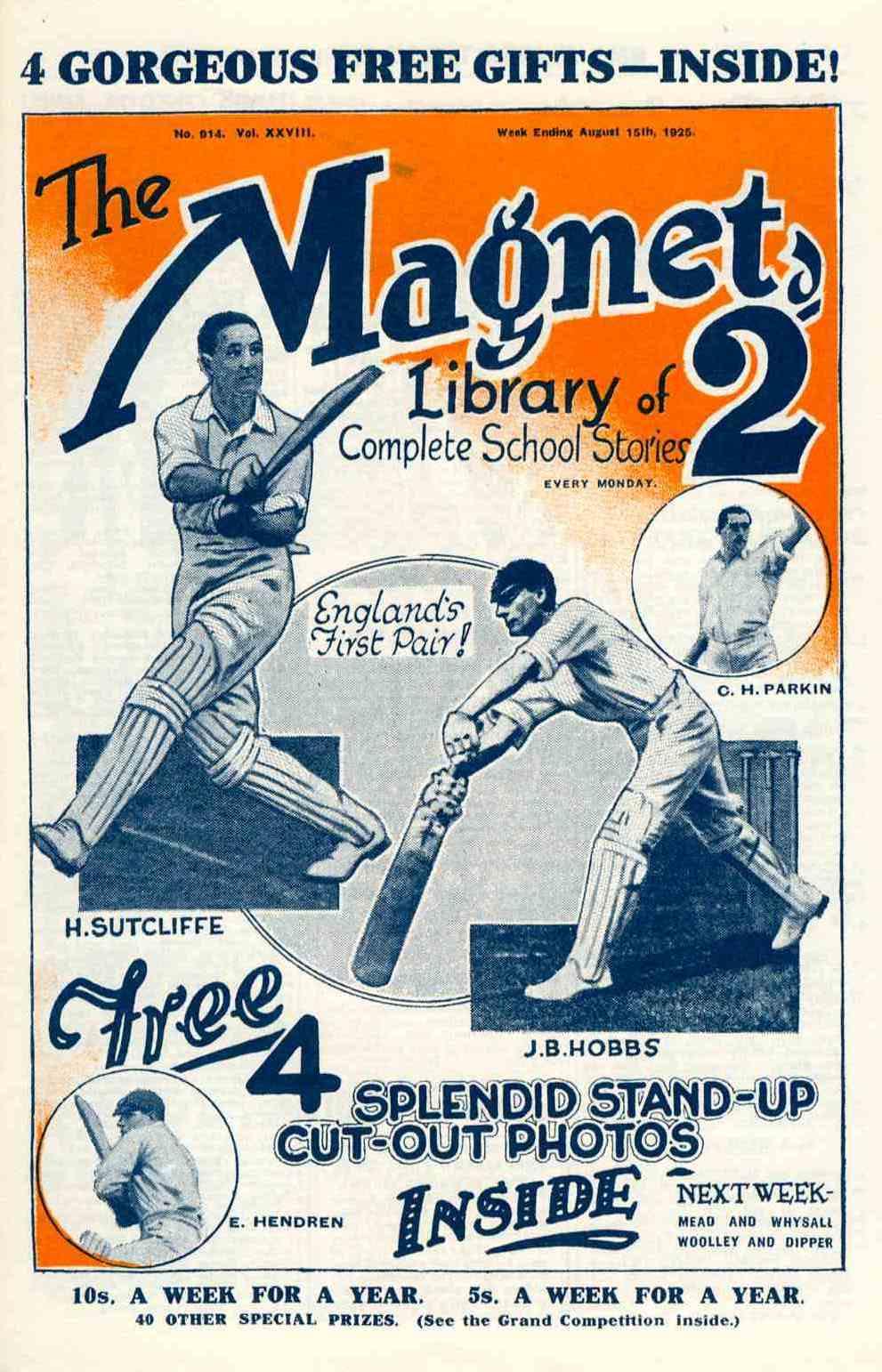 Book Cover For The Magnet 914 - The Bunter Court Eleven!