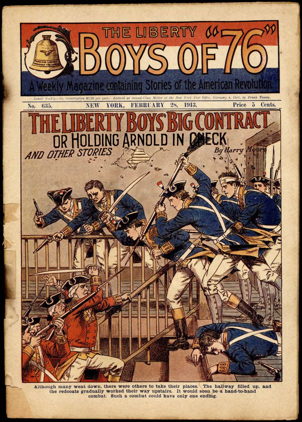 Book Cover For The Liberty Boys of 76 635 - The Liberty Boys' Big Contract