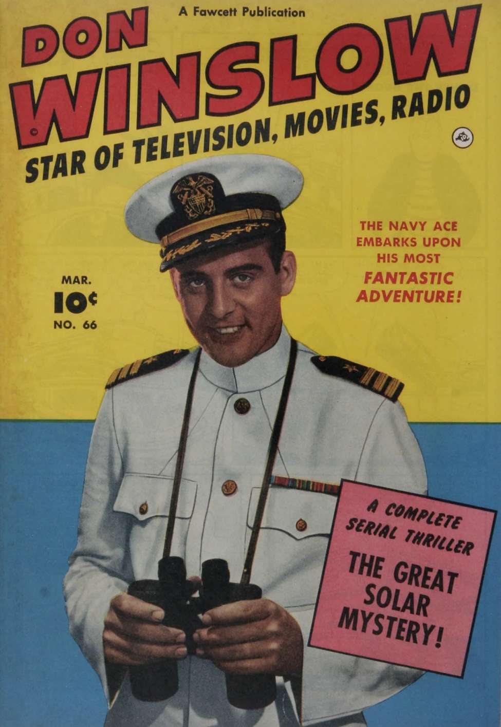 Comic Book Cover For Don Winslow of the Navy 66