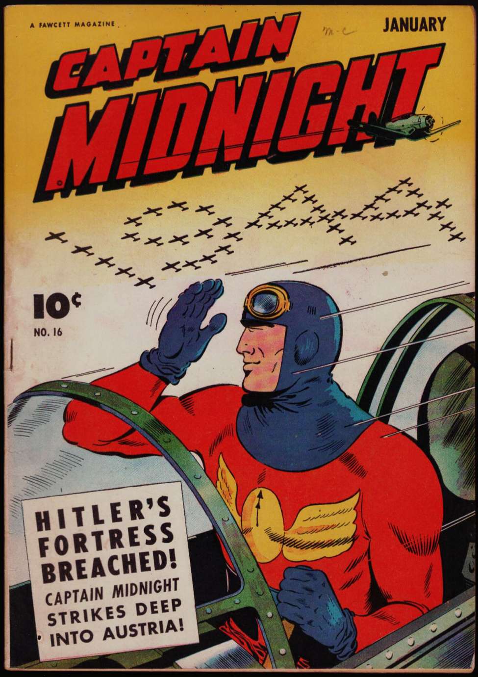 Comic Book Cover For Captain Midnight 16