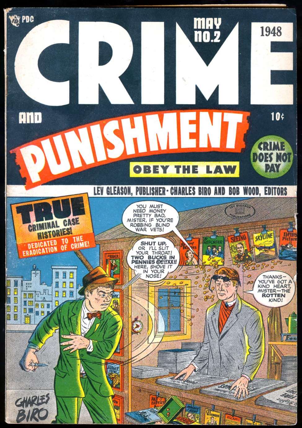 Comic Book Cover For Crime and Punishment 2
