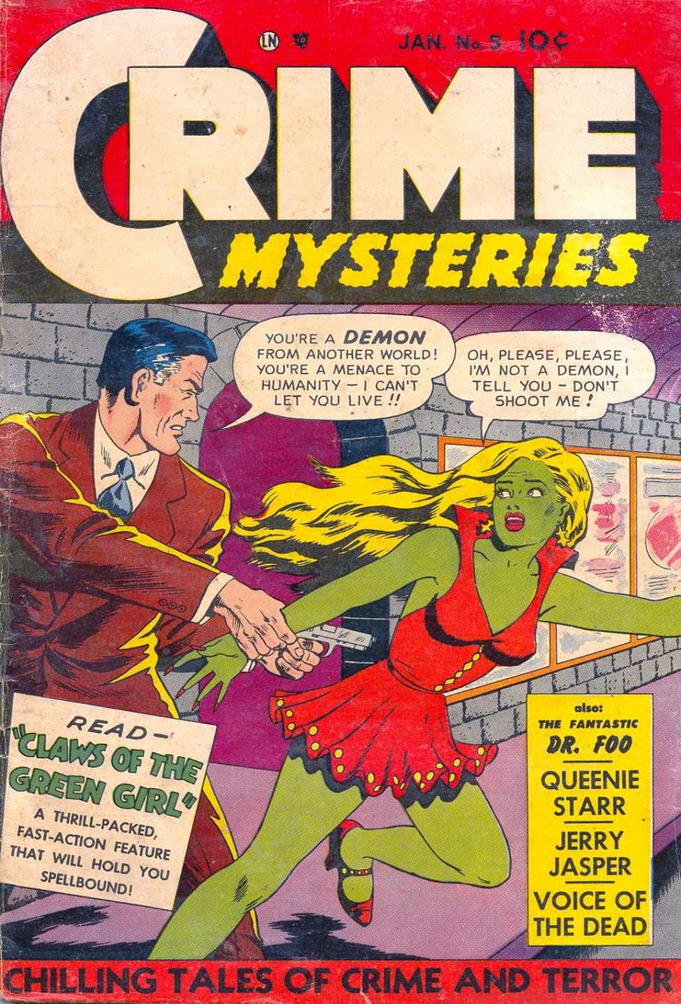 Comic Book Cover For Crime Mysteries 5