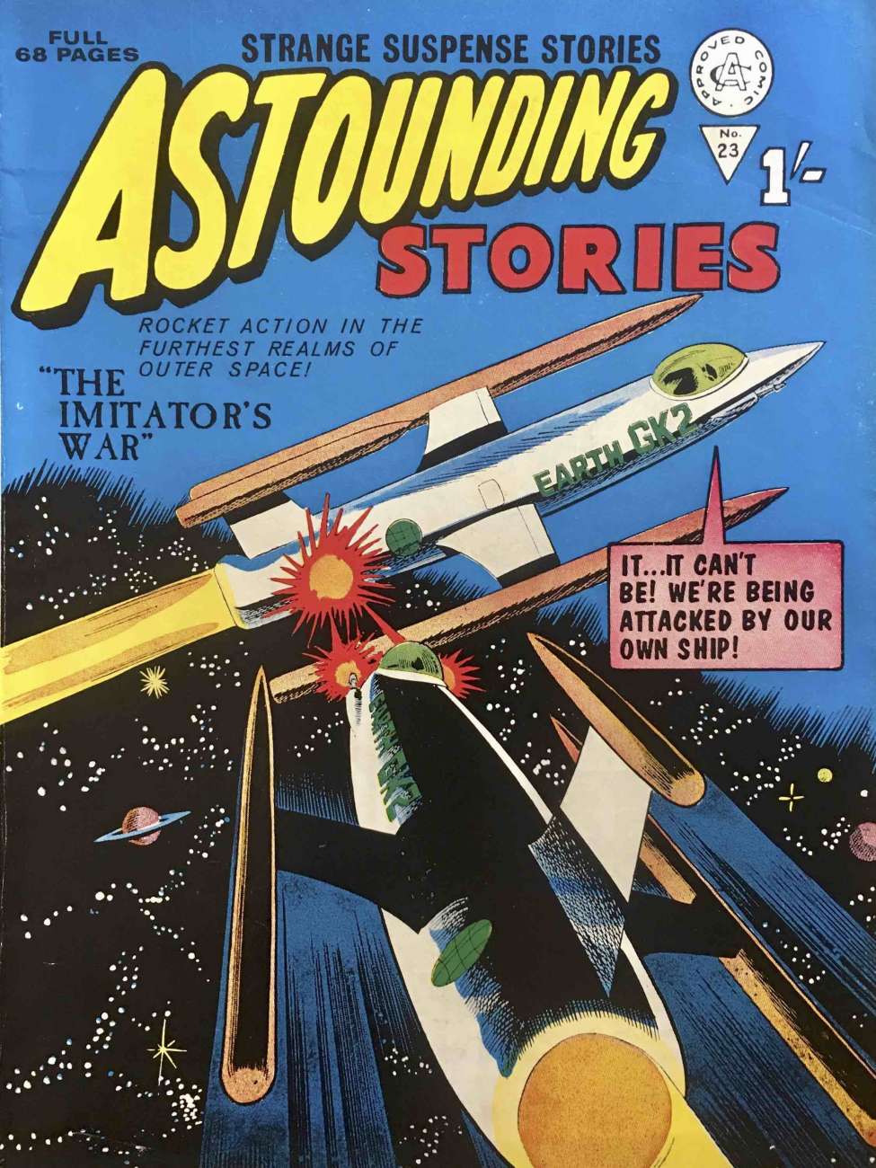 Book Cover For Astounding Stories 23