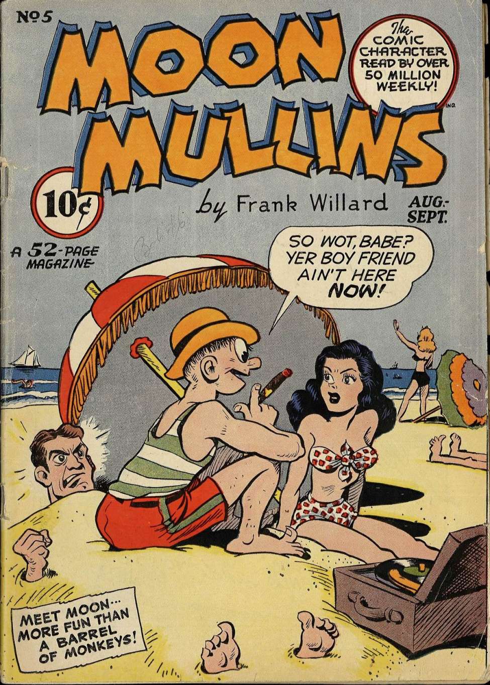 Comic Book Cover For Moon Mullins 5