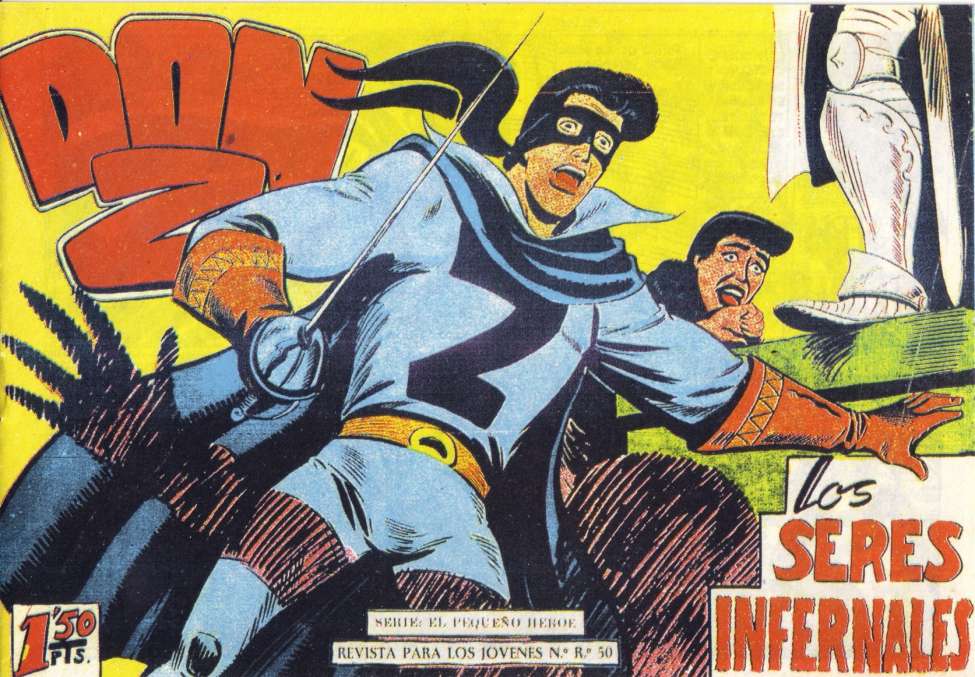 Comic Book Cover For Don Z 70 - Los Seres Infernales