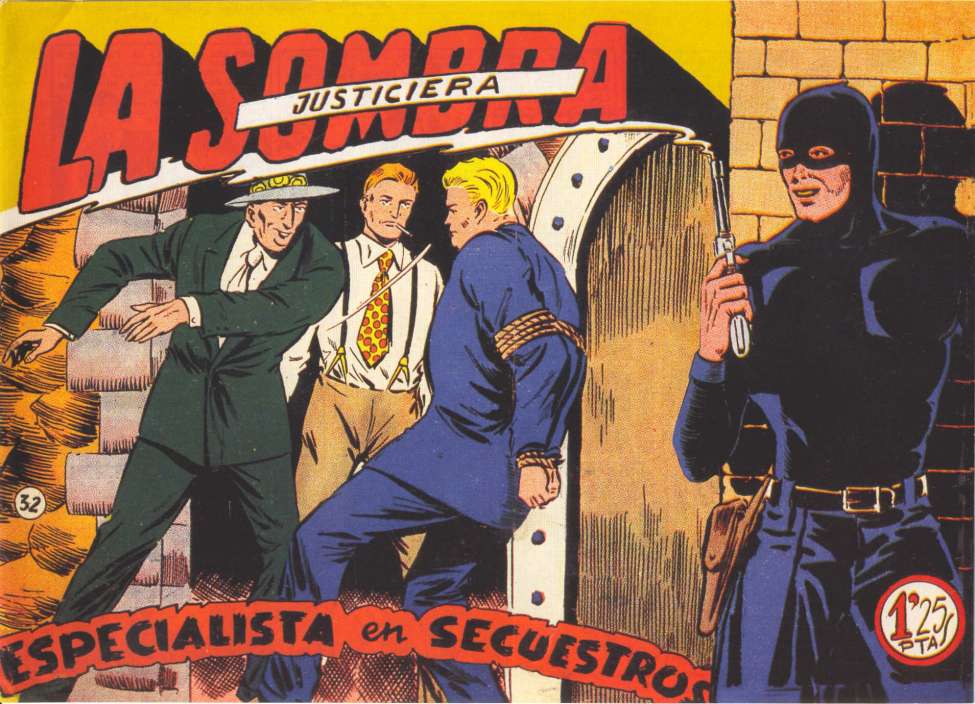 Book Cover For La Sombra Justiciera 32 - Especialista en Secuestros