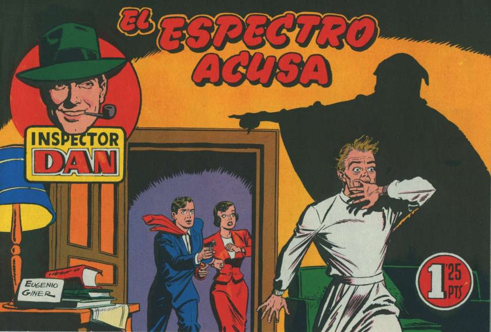 Book Cover For Inspector Dan 29 - El Espectro Acusa