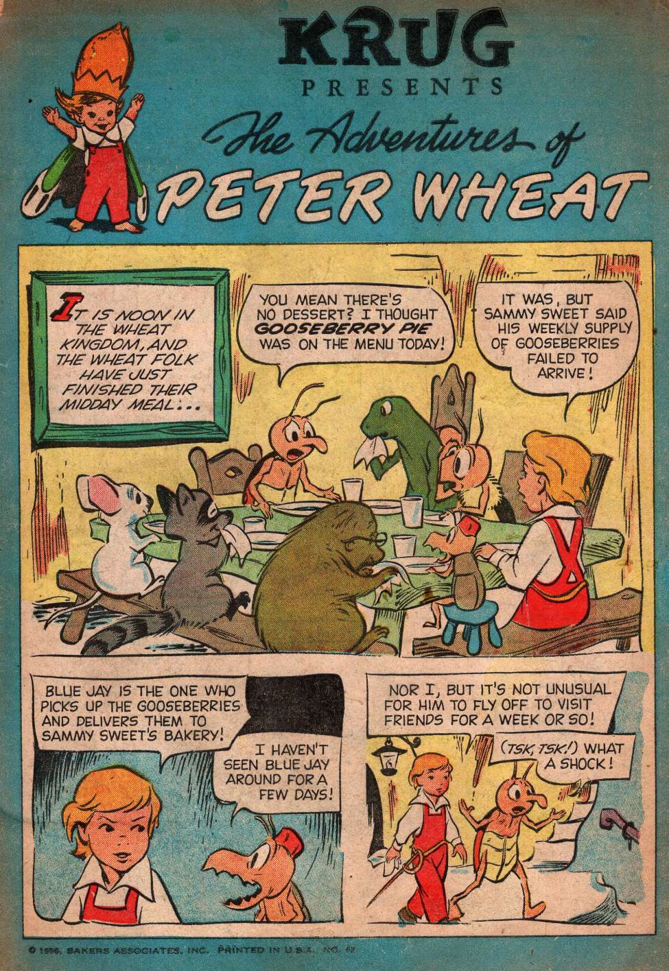 Book Cover For The Adventures of Peter Wheat 62
