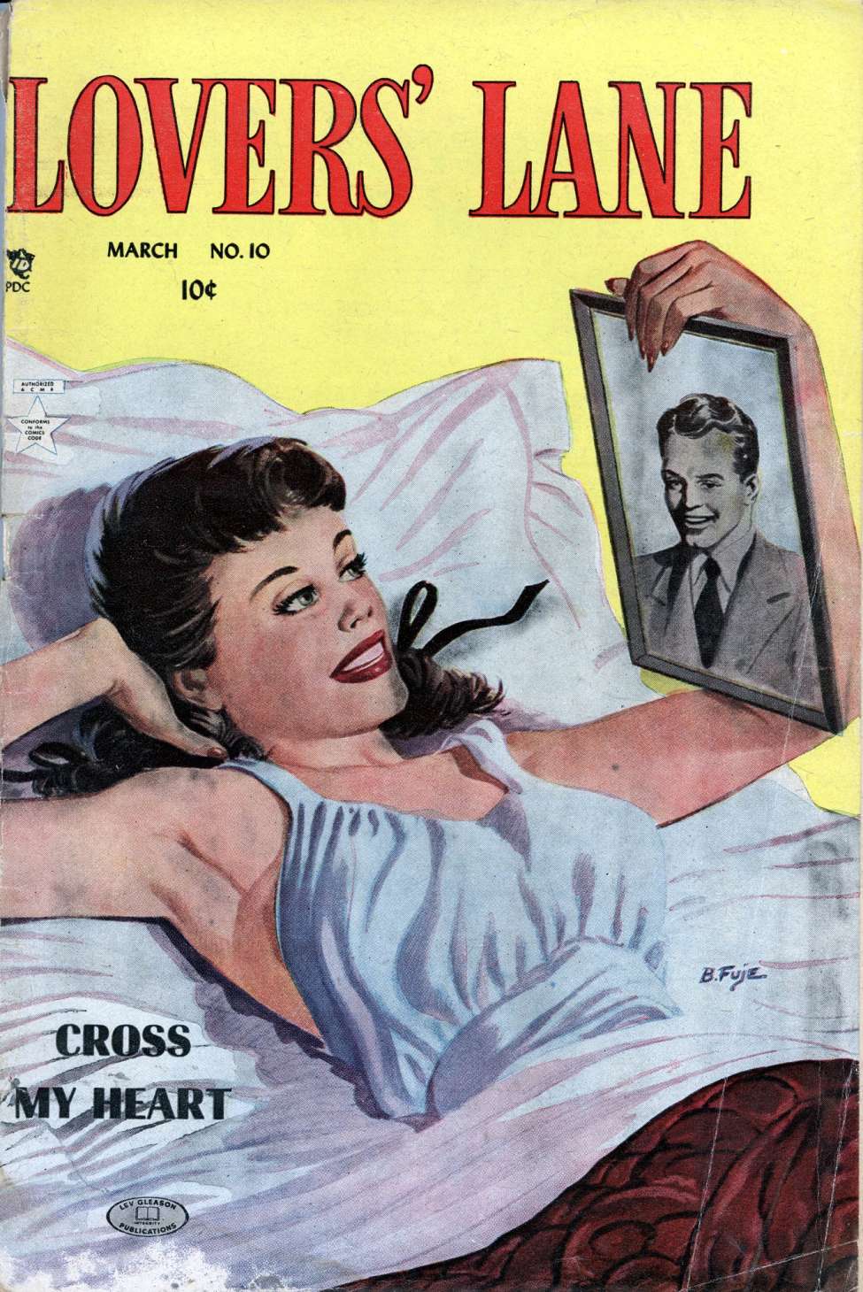 Comic Book Cover For Lovers' Lane 10