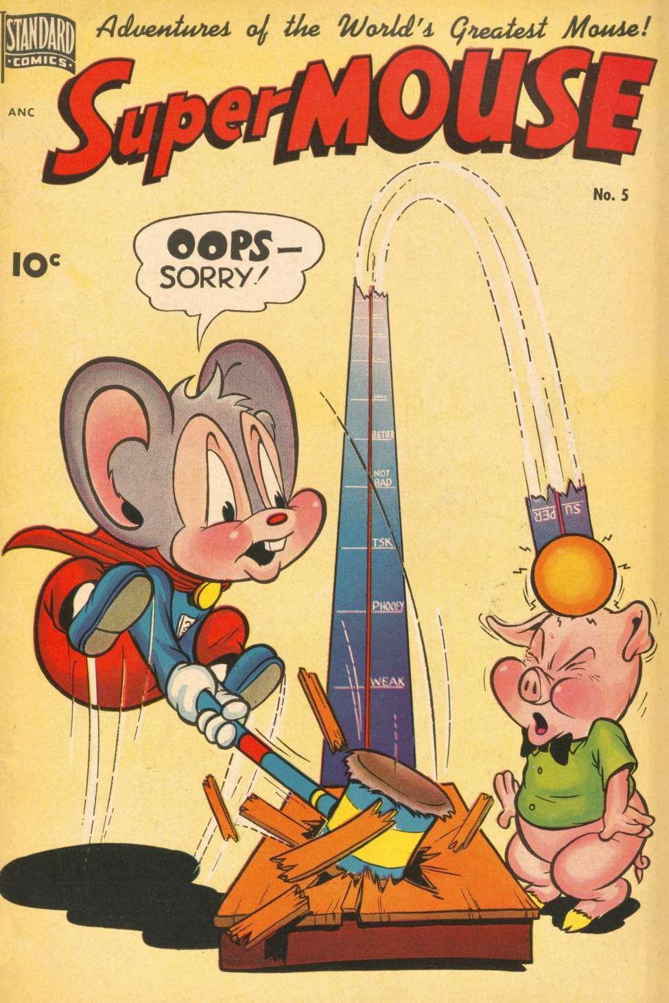 Comic Book Cover For Supermouse 5