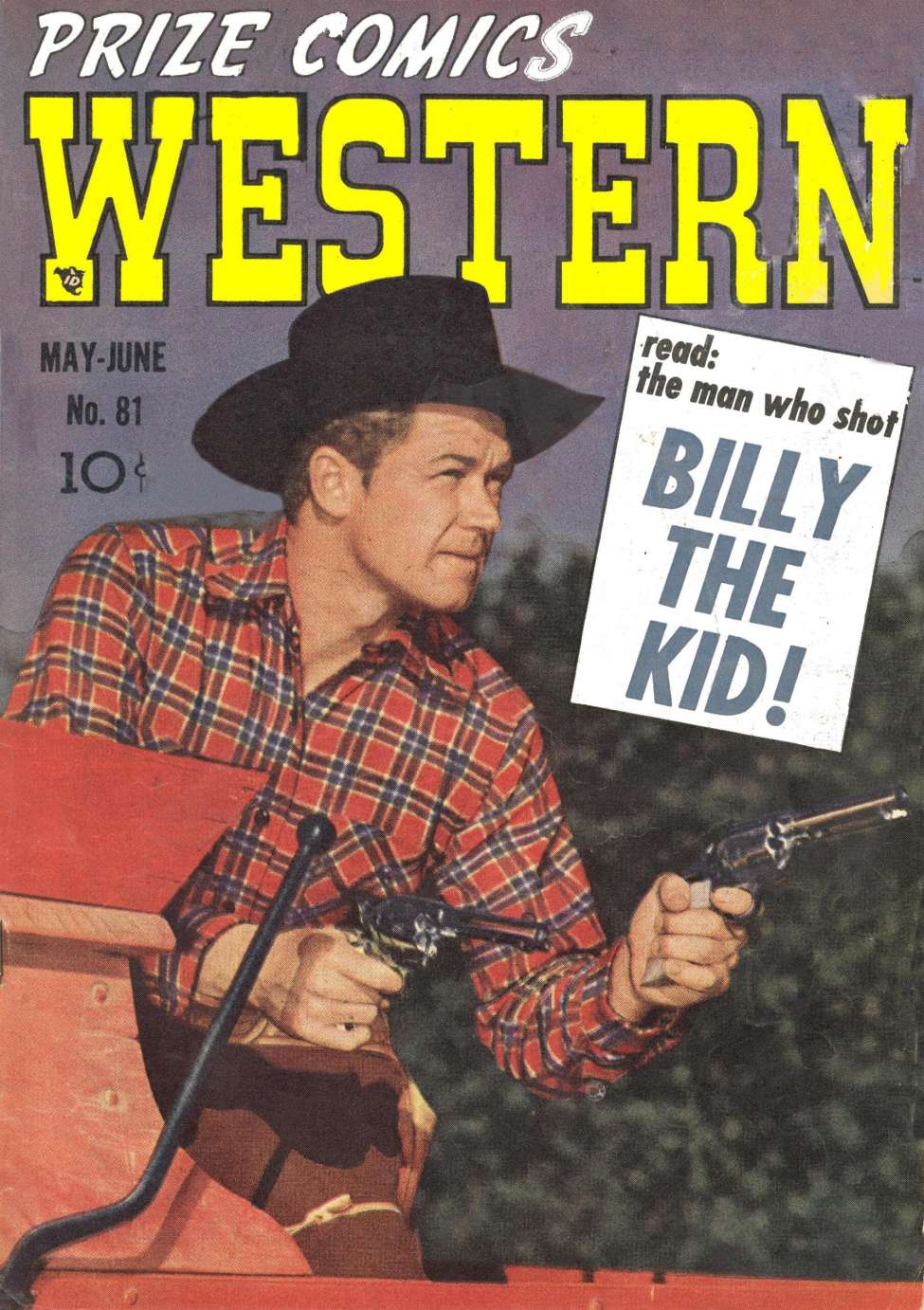 Comic Book Cover For Prize Comics Western 81