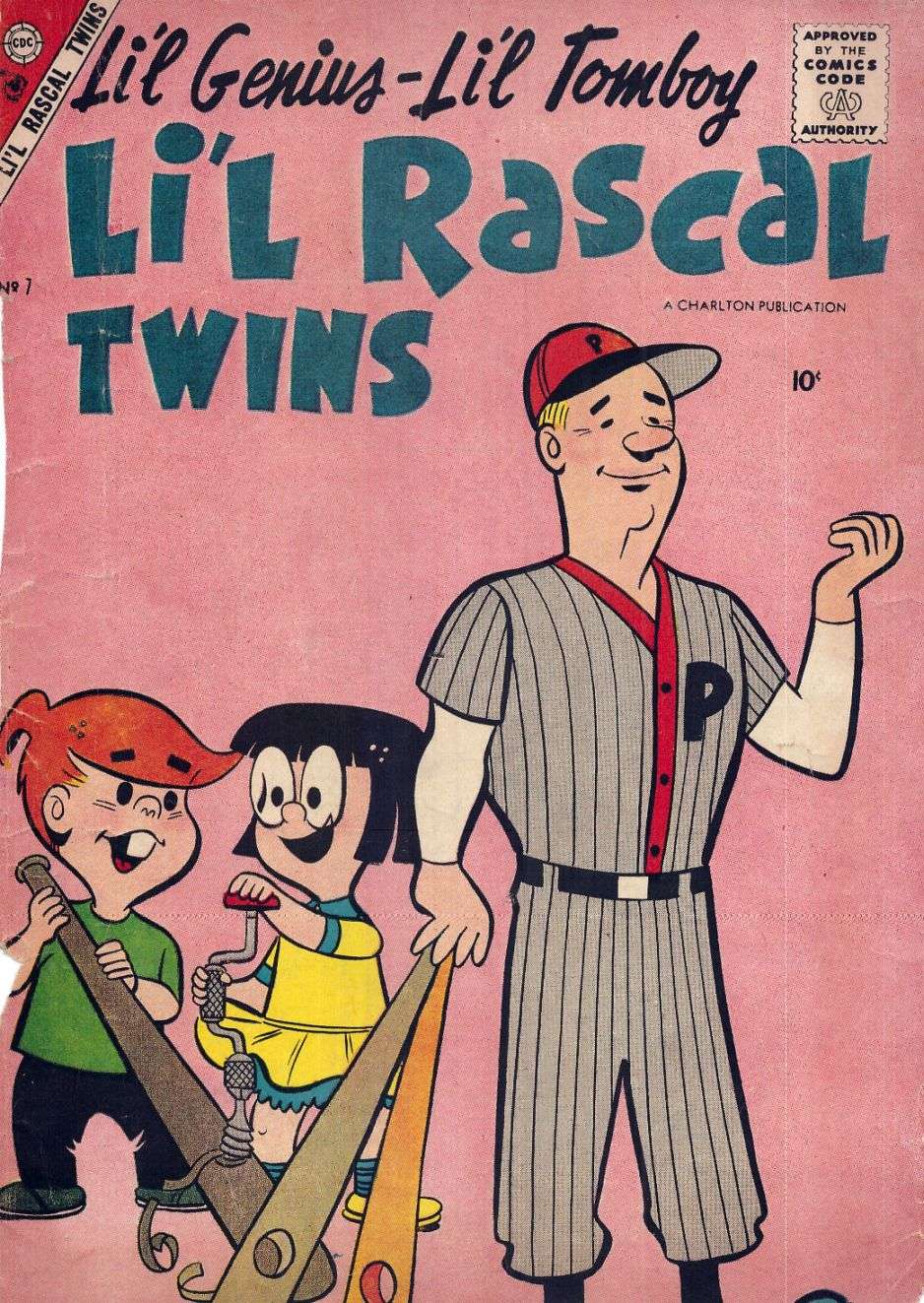 Comic Book Cover For Li'l Rascal Twins 7 - Version 1
