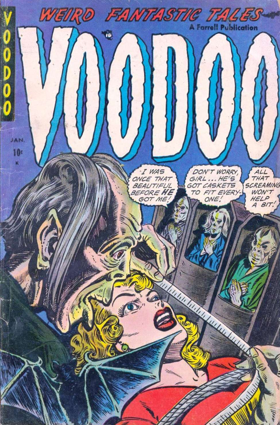 Comic Book Cover For Voodoo 13