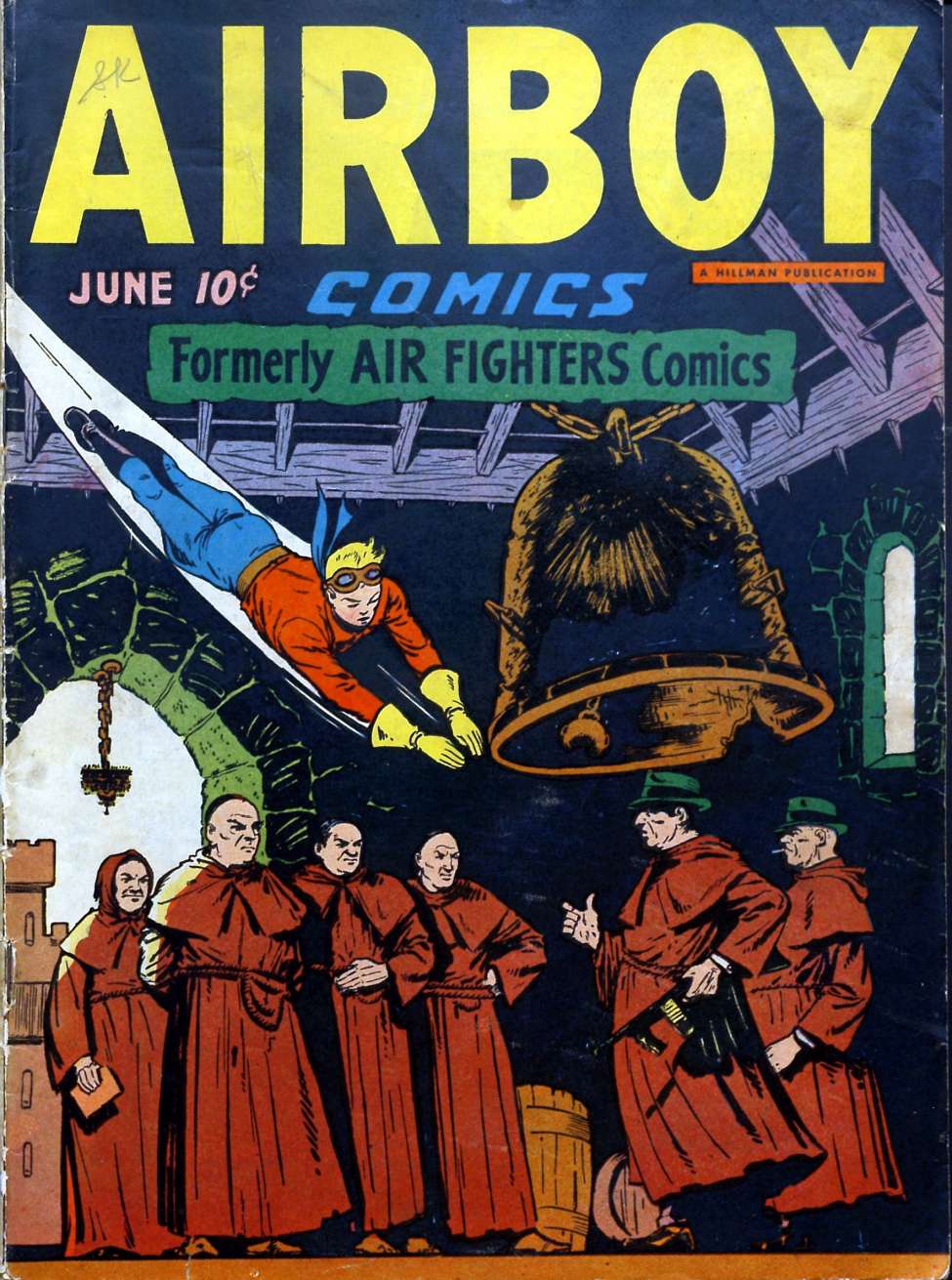 Comic Book Cover For Airboy Comics v3 5