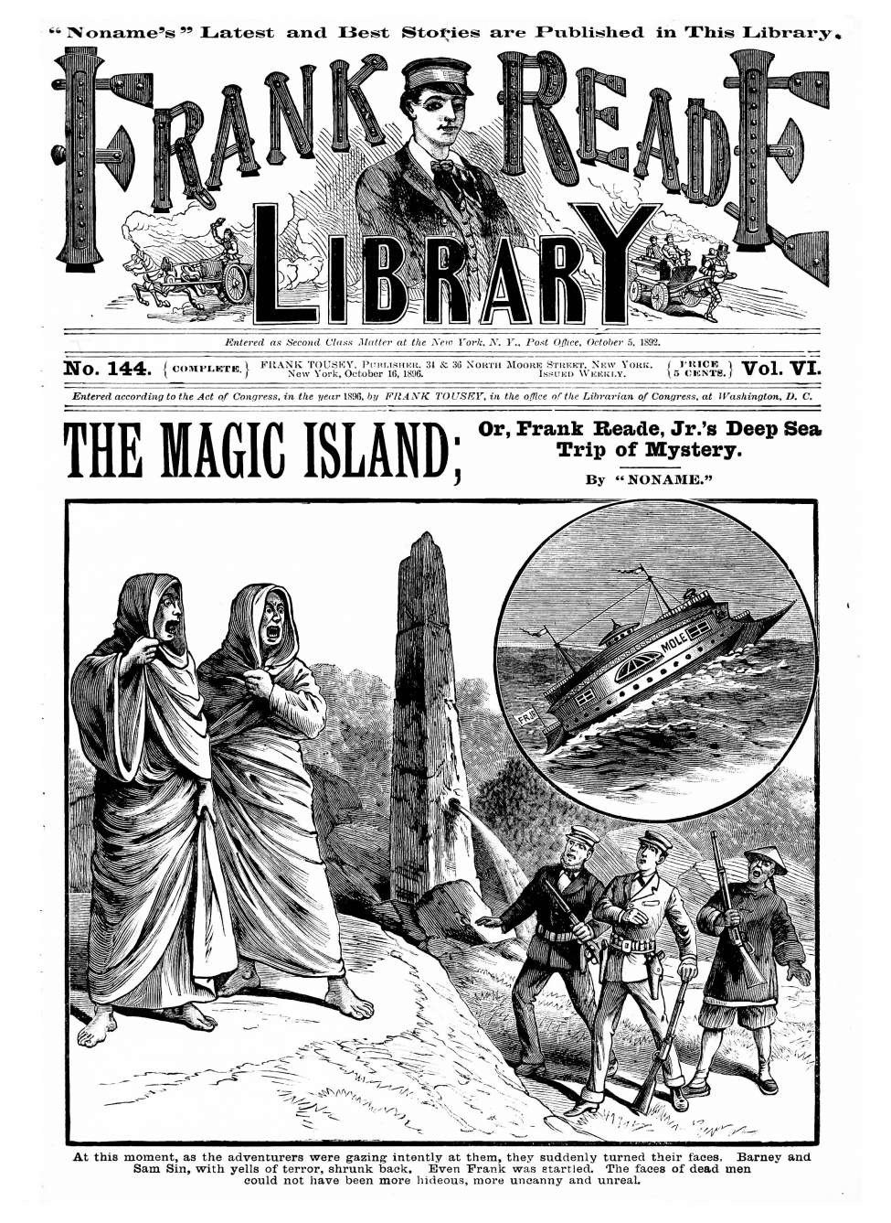 Comic Book Cover For v06 144 - The Magic Island