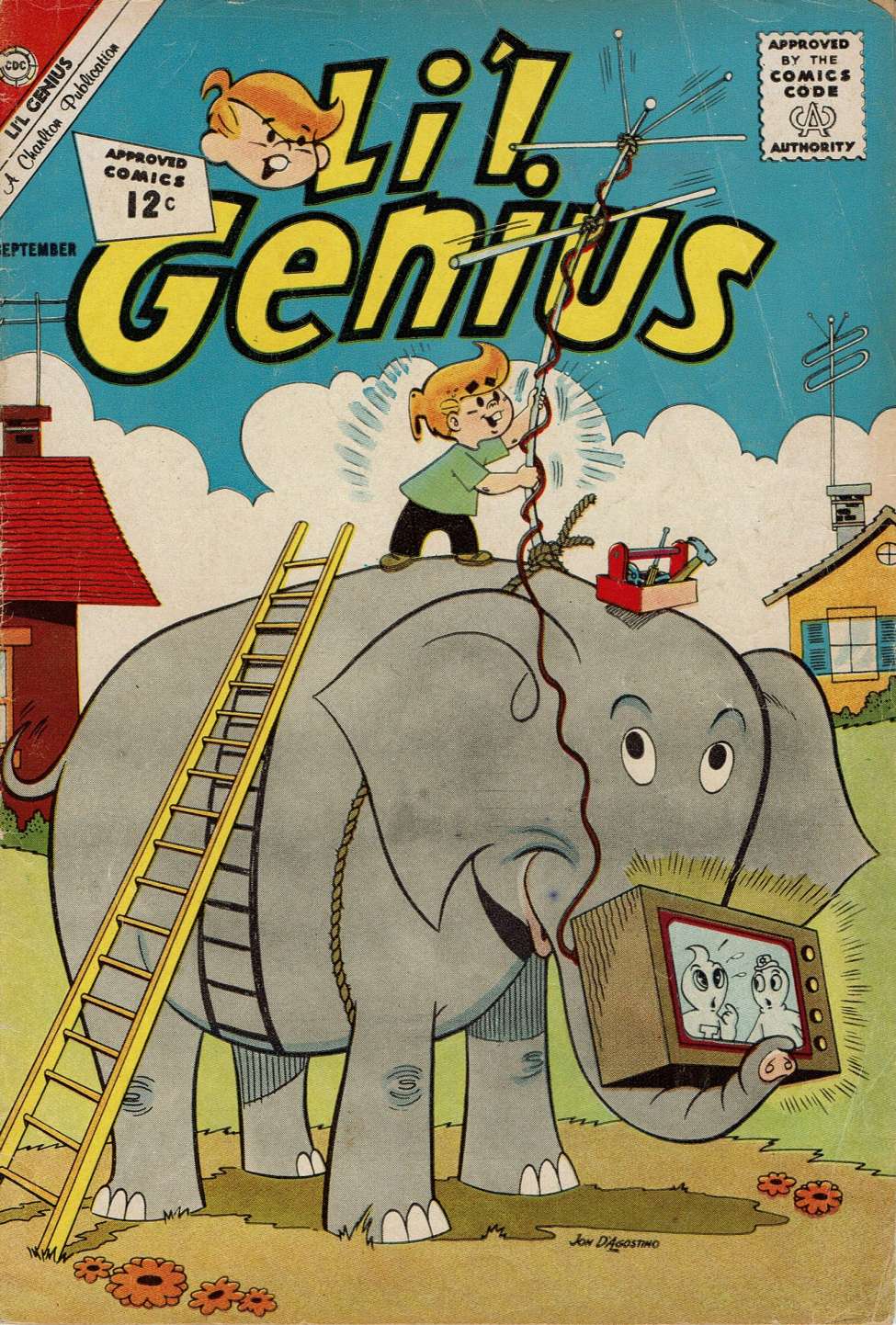 Book Cover For Li'l Genius 40 - Version 2