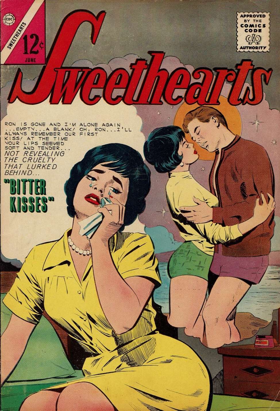 Comic Book Cover For Sweethearts 77