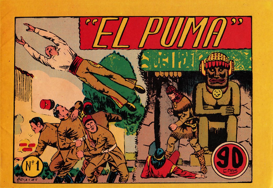 Comic Book Cover For El Puma 1 - El Puma