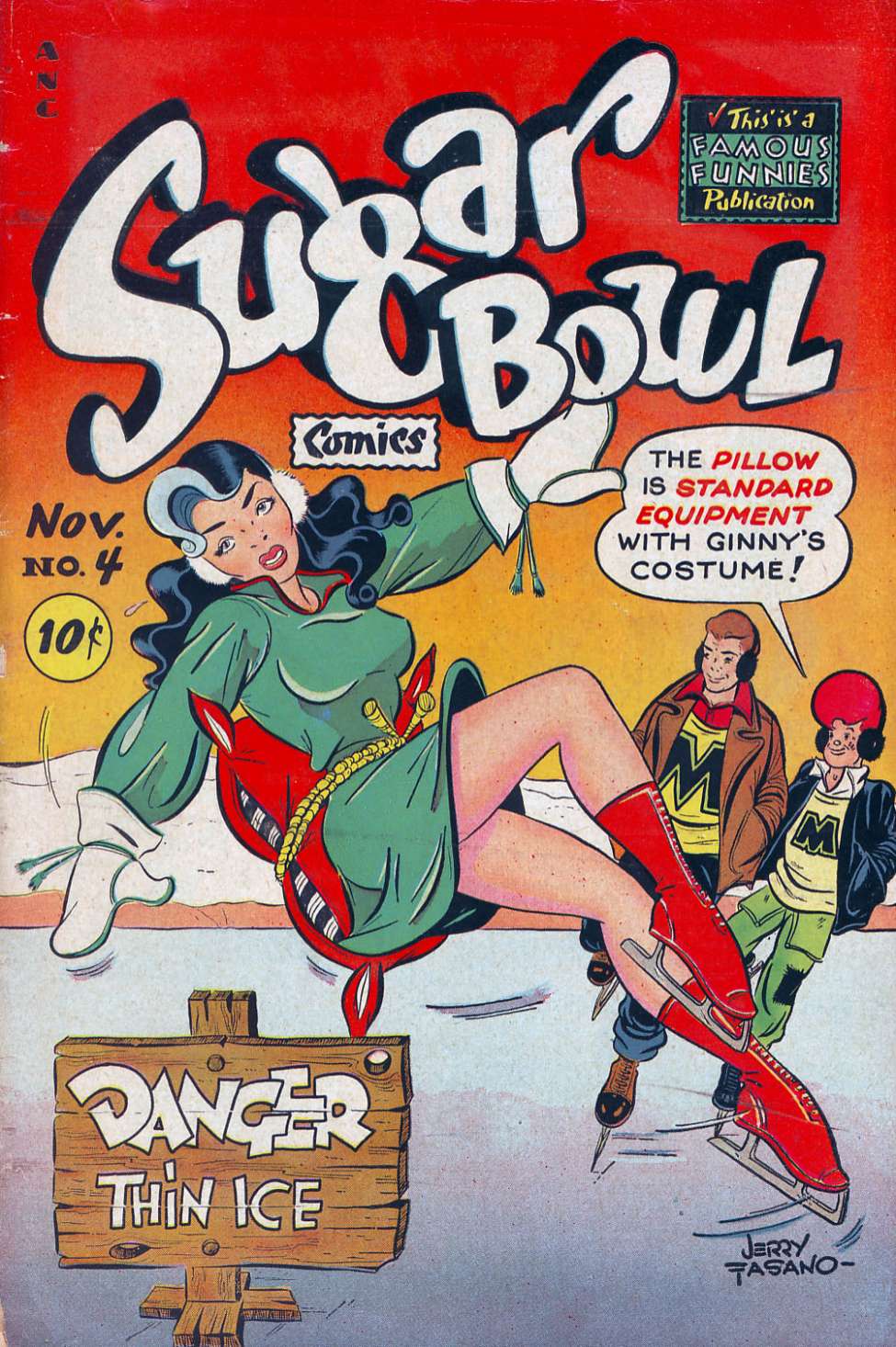 Comic Book Cover For Sugar Bowl Comics 4