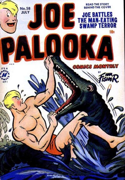 Comic Book Cover For Joe Palooka Comics 58