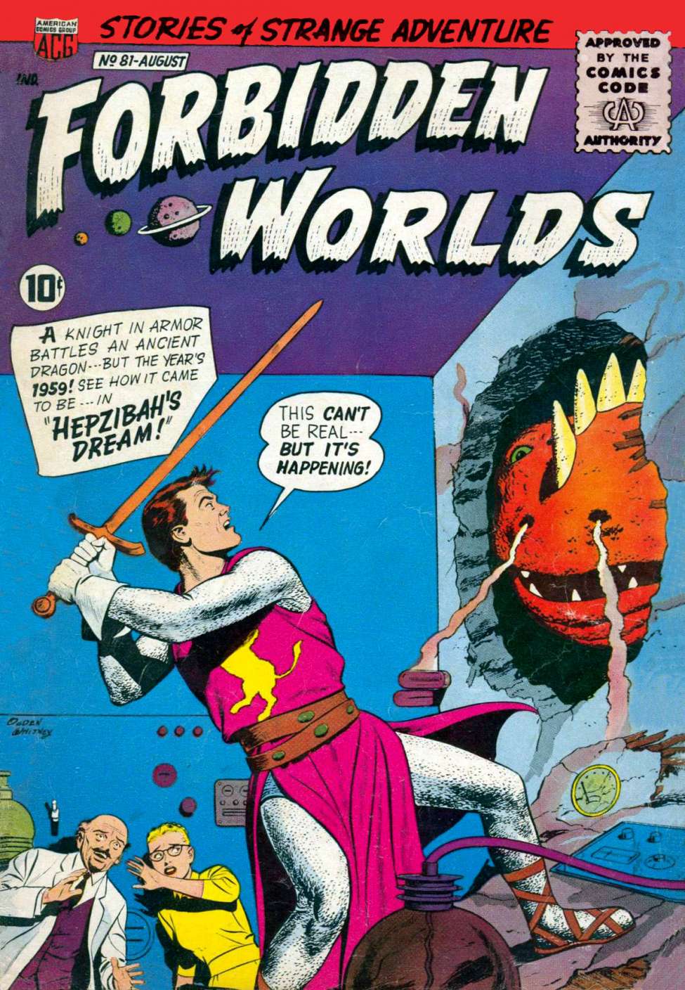Book Cover For Forbidden Worlds 81