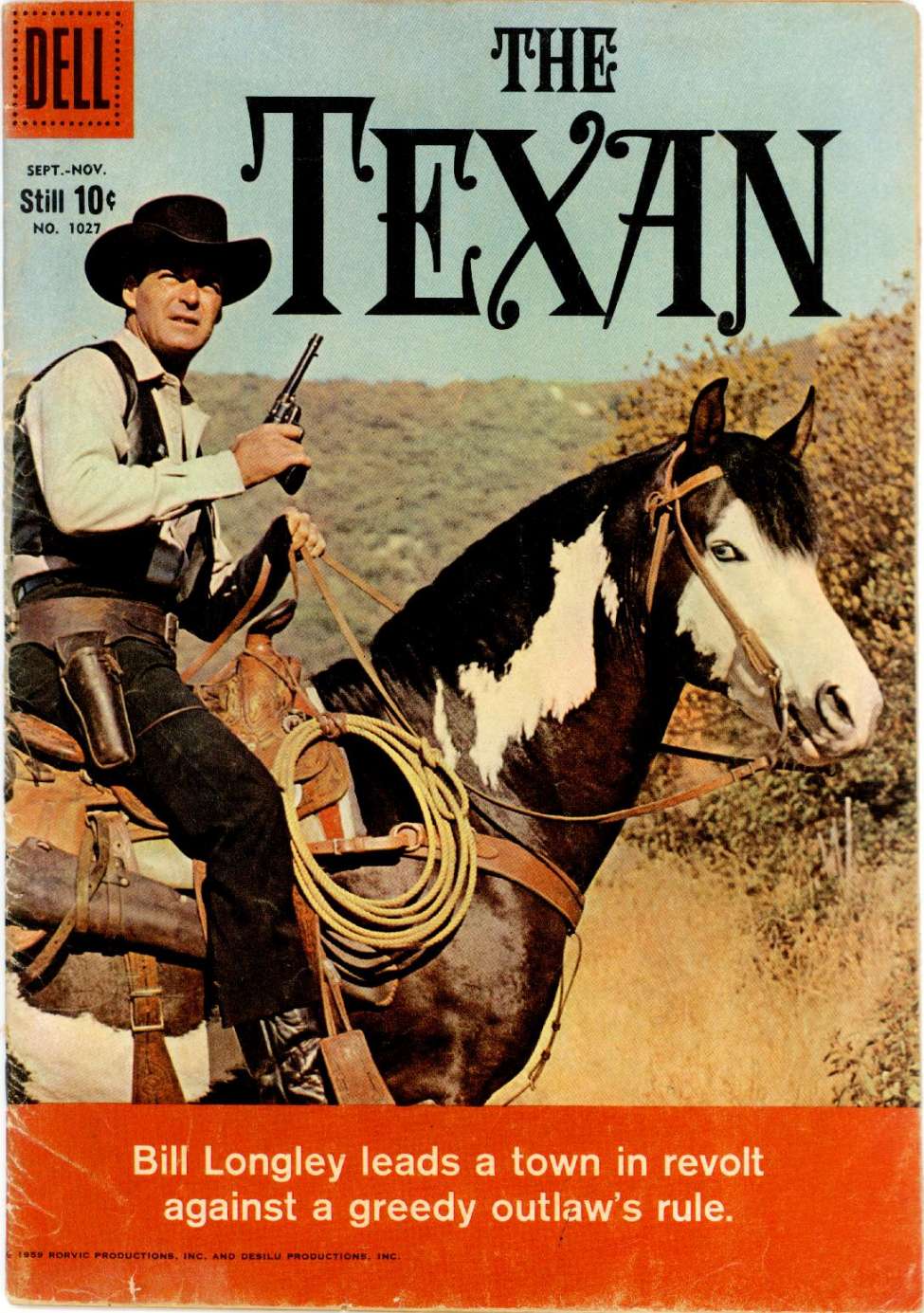 Comic Book Cover For 1027 - The Texan