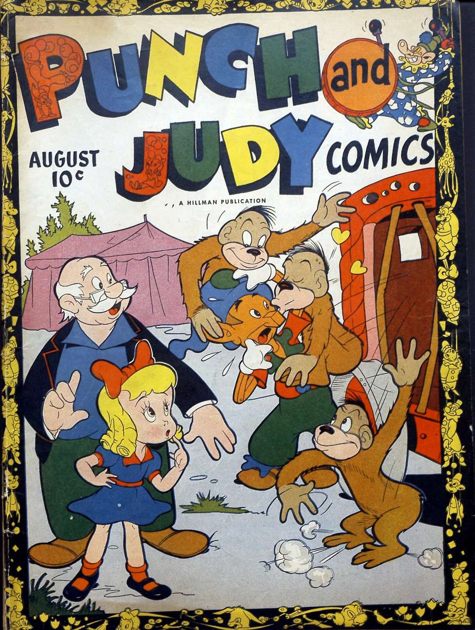 Comic Book Cover For Punch and Judy v2 1