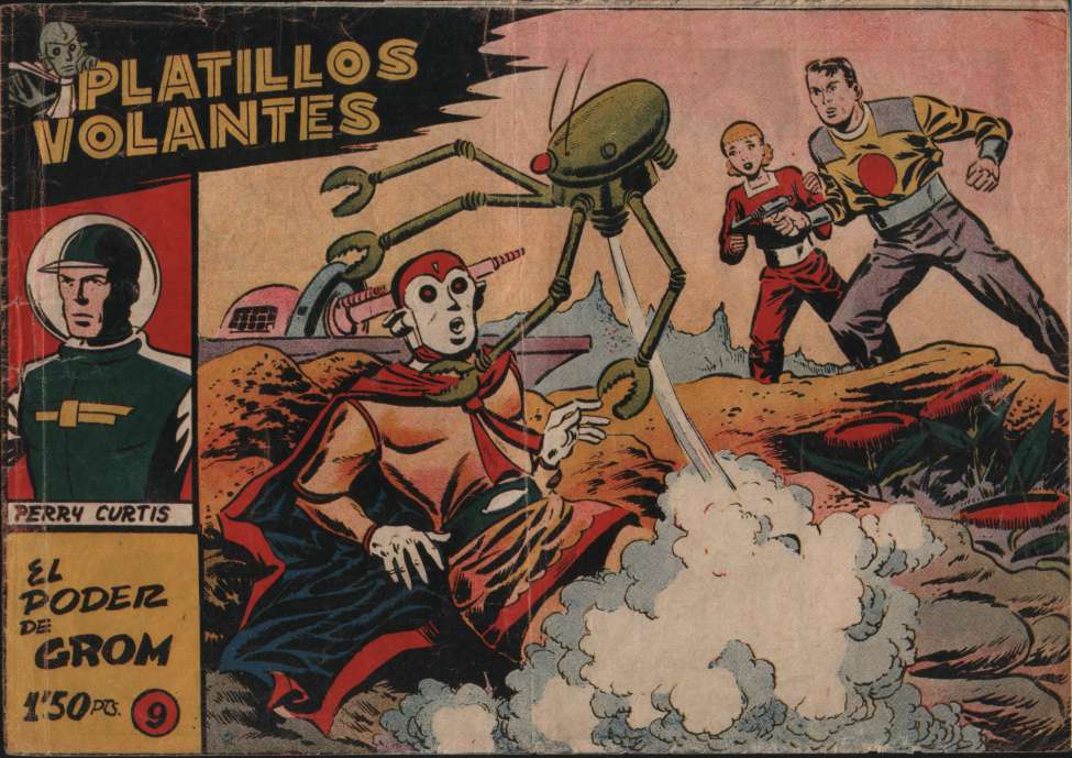 Comic Book Cover For Platillos Volantes 9 - El Poder De Grom