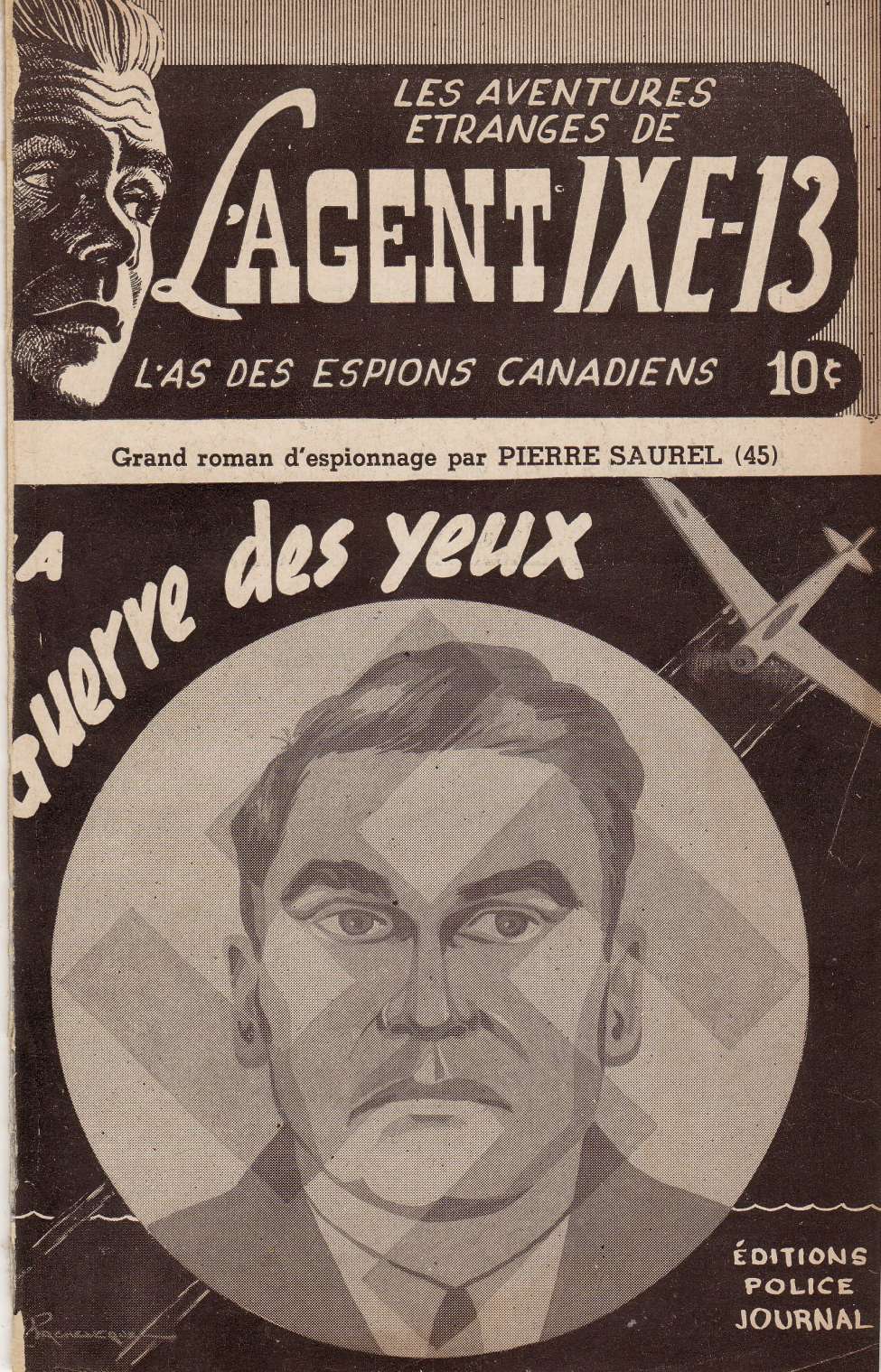 Comic Book Cover For L'Agent IXE-13 v2 45 - La guerre des yeux