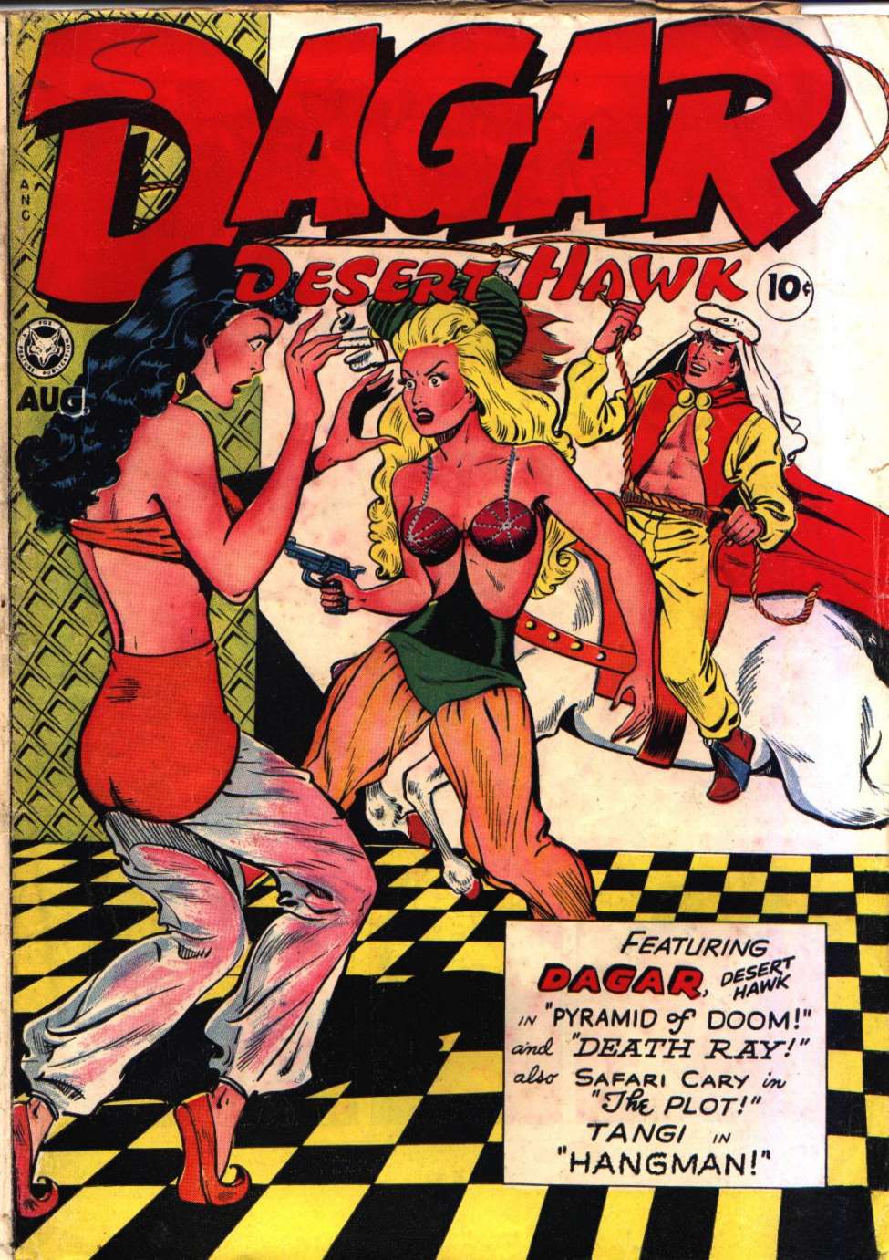 Comic Book Cover For Dagar Desert Hawk 19