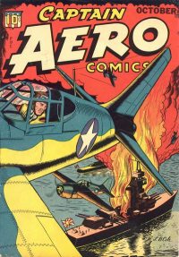 Large Thumbnail For Captain Aero Comics 17