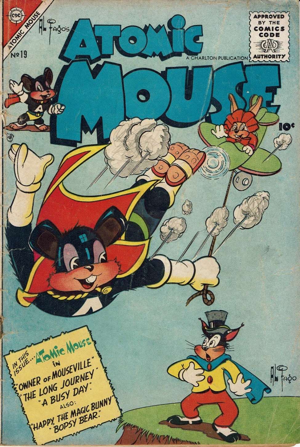 Comic Book Cover For Atomic Mouse 19