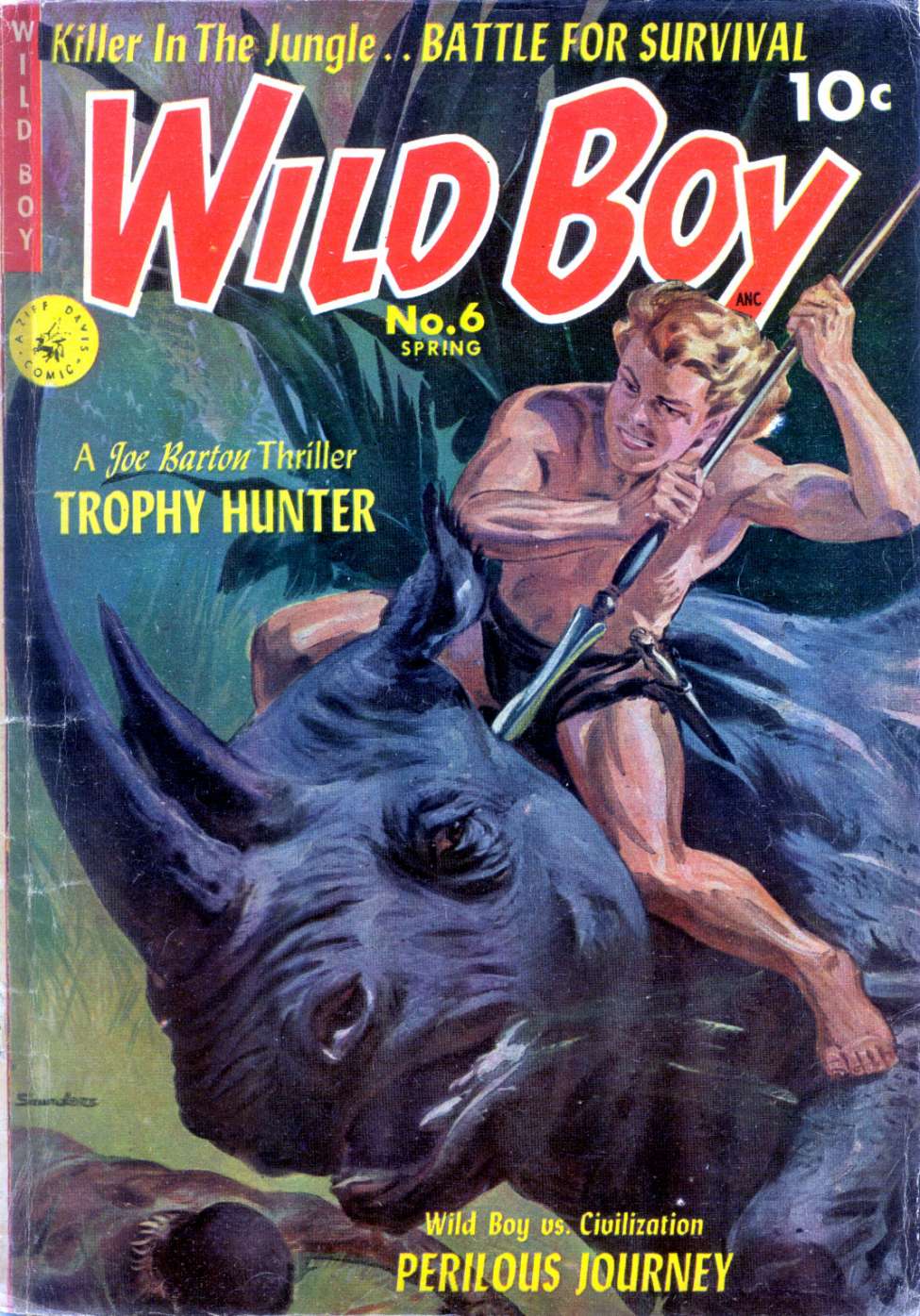 Book Cover For Wild Boy 6