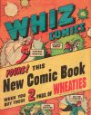 Cover For Whiz Comics Wheaties Giveaway