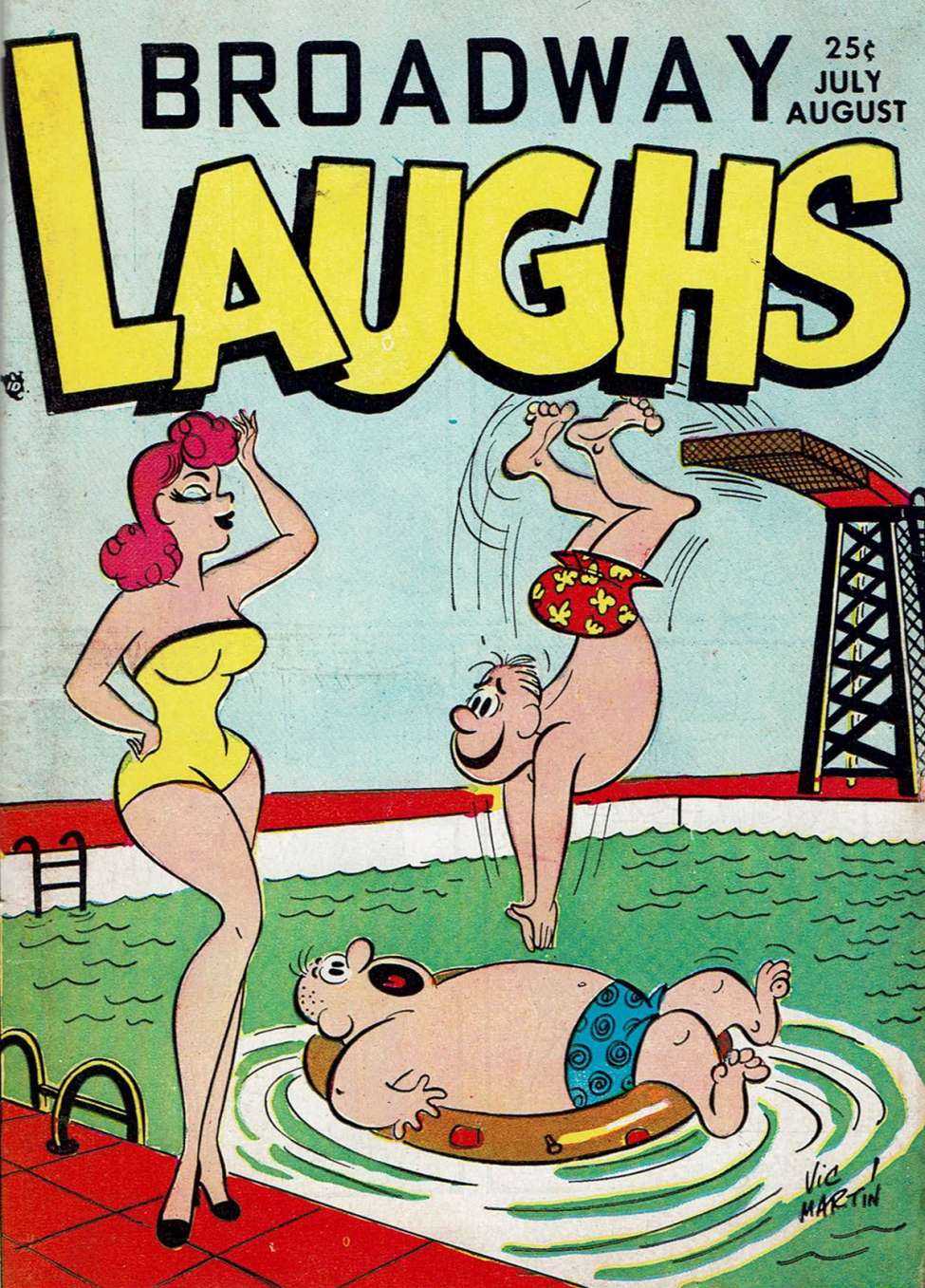 Book Cover For Broadway Laughs v11 2