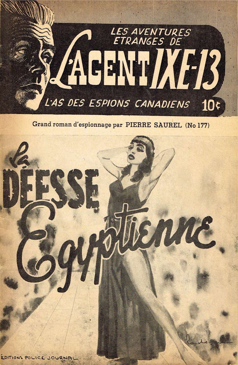 Comic Book Cover For L'Agent IXE-13 v2 177 - La déesse Egyptienne