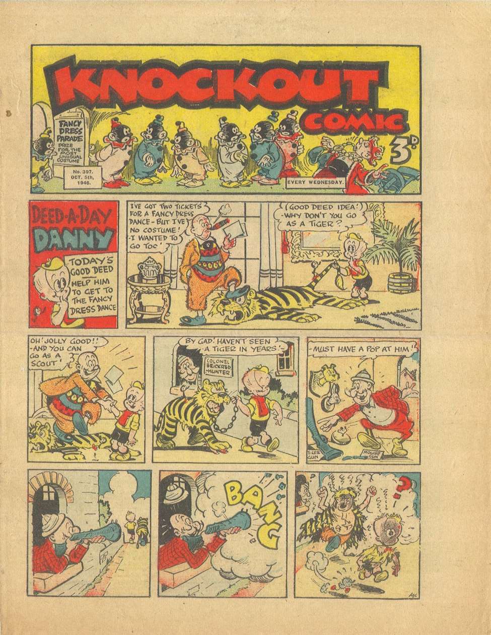 Comic Book Cover For Knockout 397
