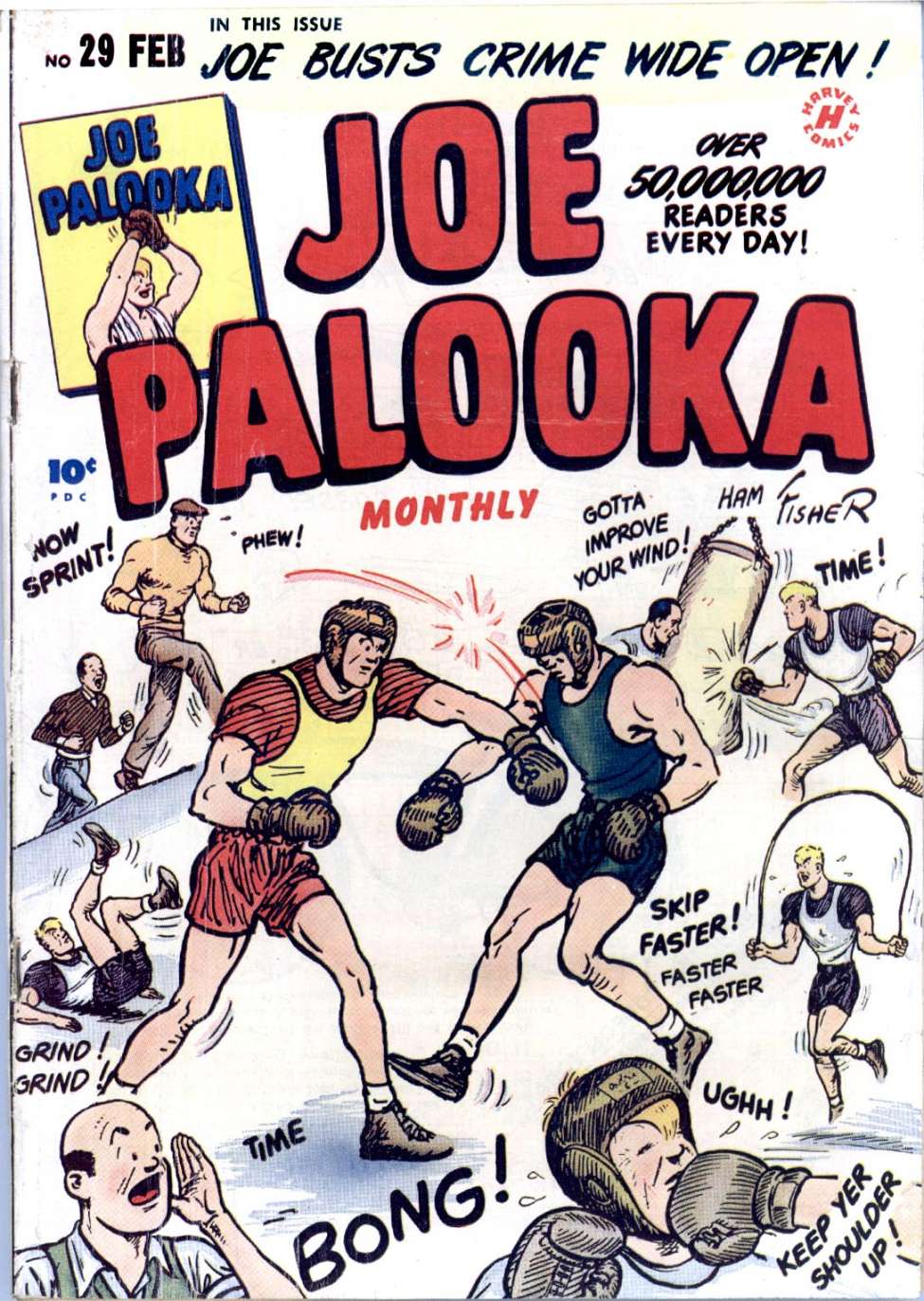 Comic Book Cover For Joe Palooka Comics 29