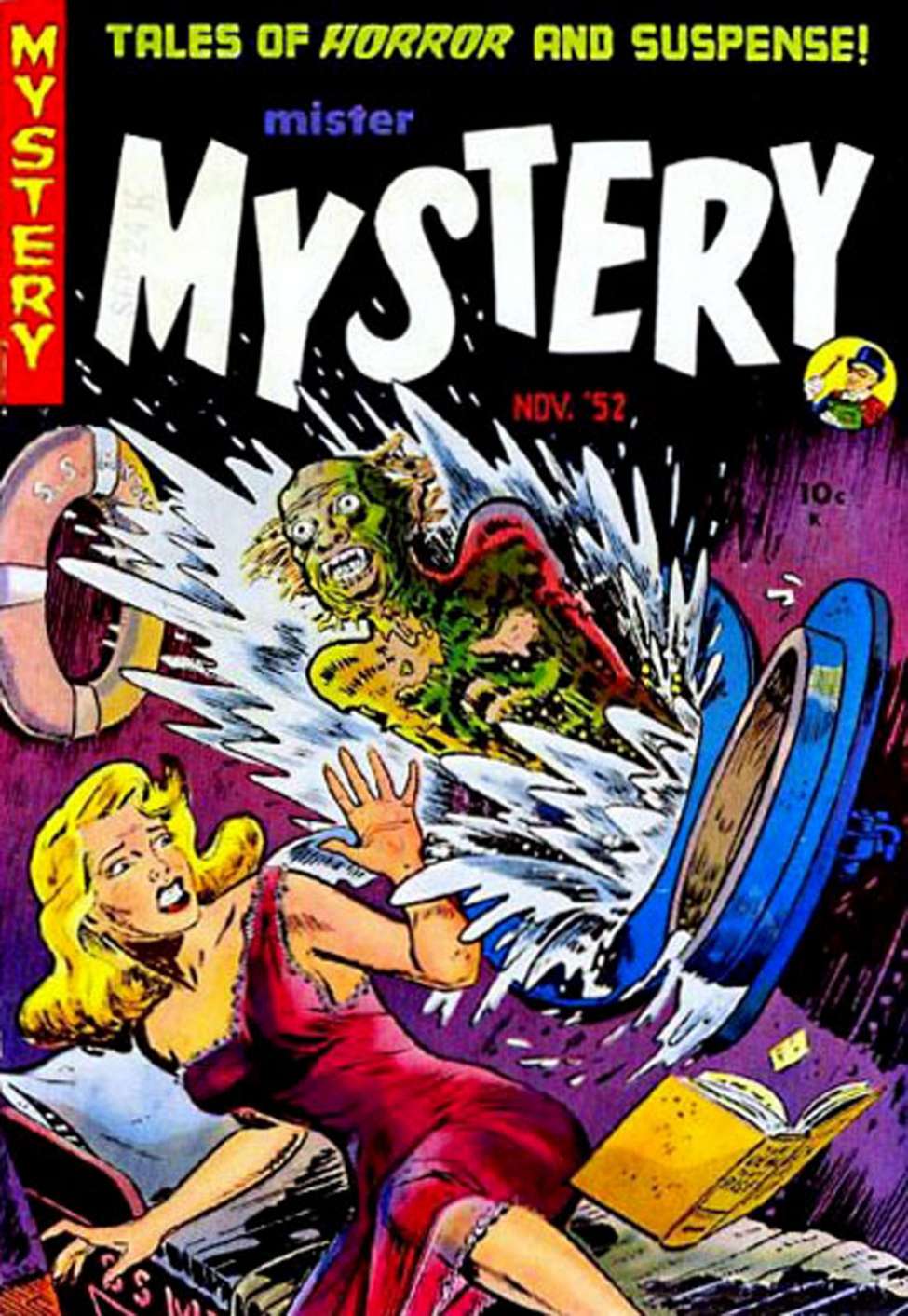Book Cover For Mister Mystery 8
