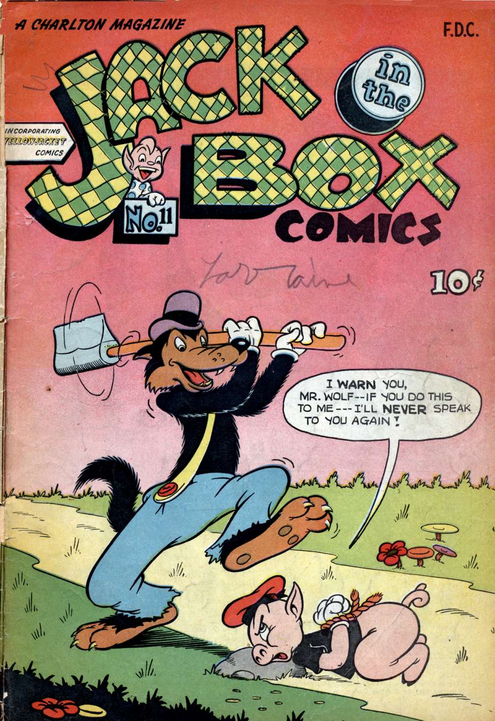 Book Cover For Jack-in-the-Box Comics 11