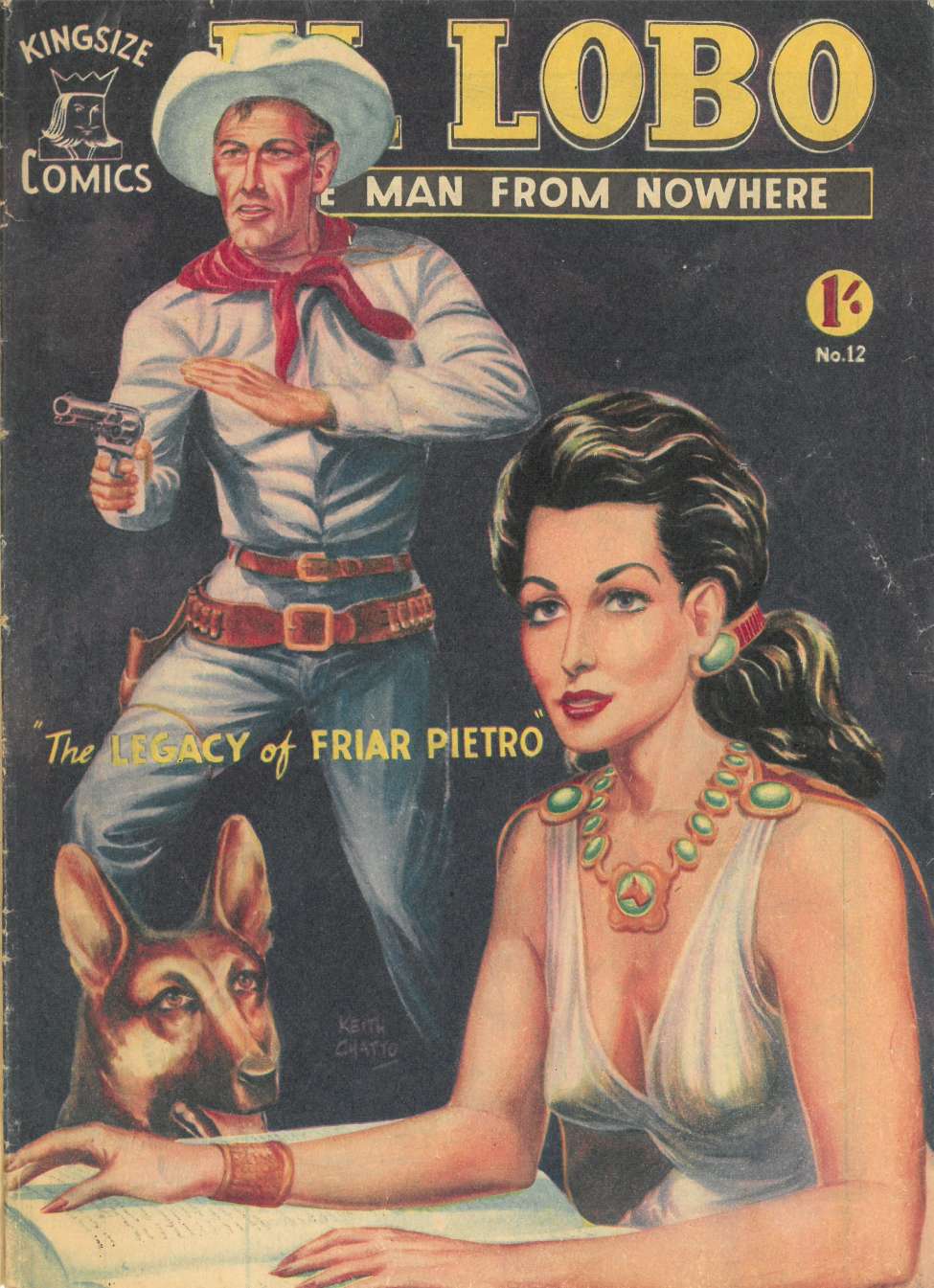 Book Cover For El Lobo the Man from Nowhere 12