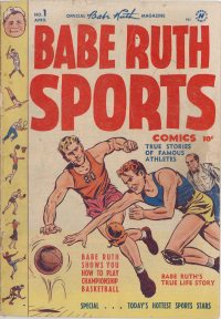 Large Thumbnail For Babe Ruth Sports Comics 1 - Version 2