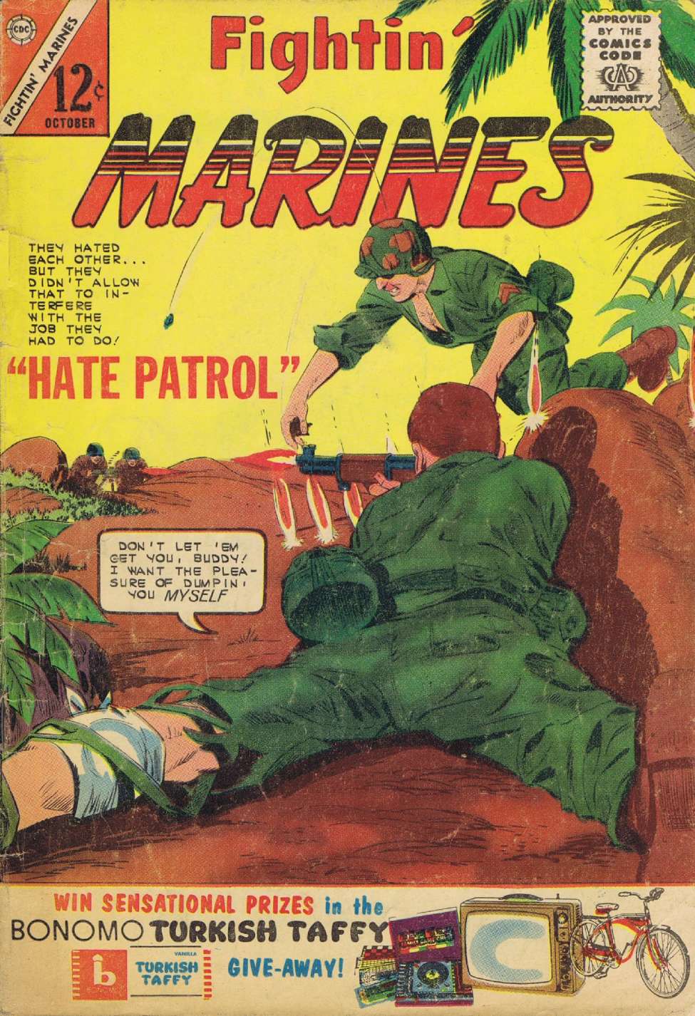 Comic Book Cover For Fightin' Marines 55
