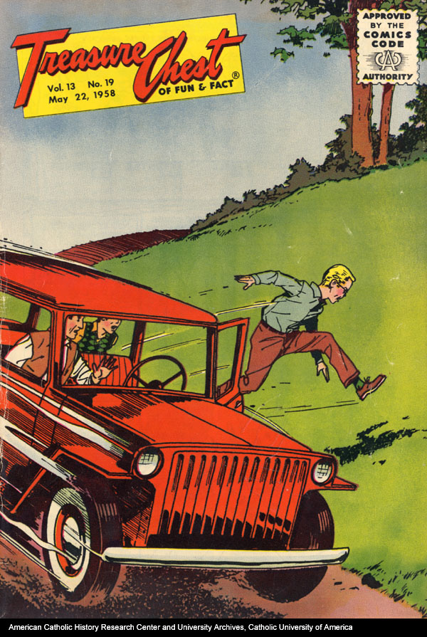 Comic Book Cover For Treasure Chest of Fun and Fact v13 19