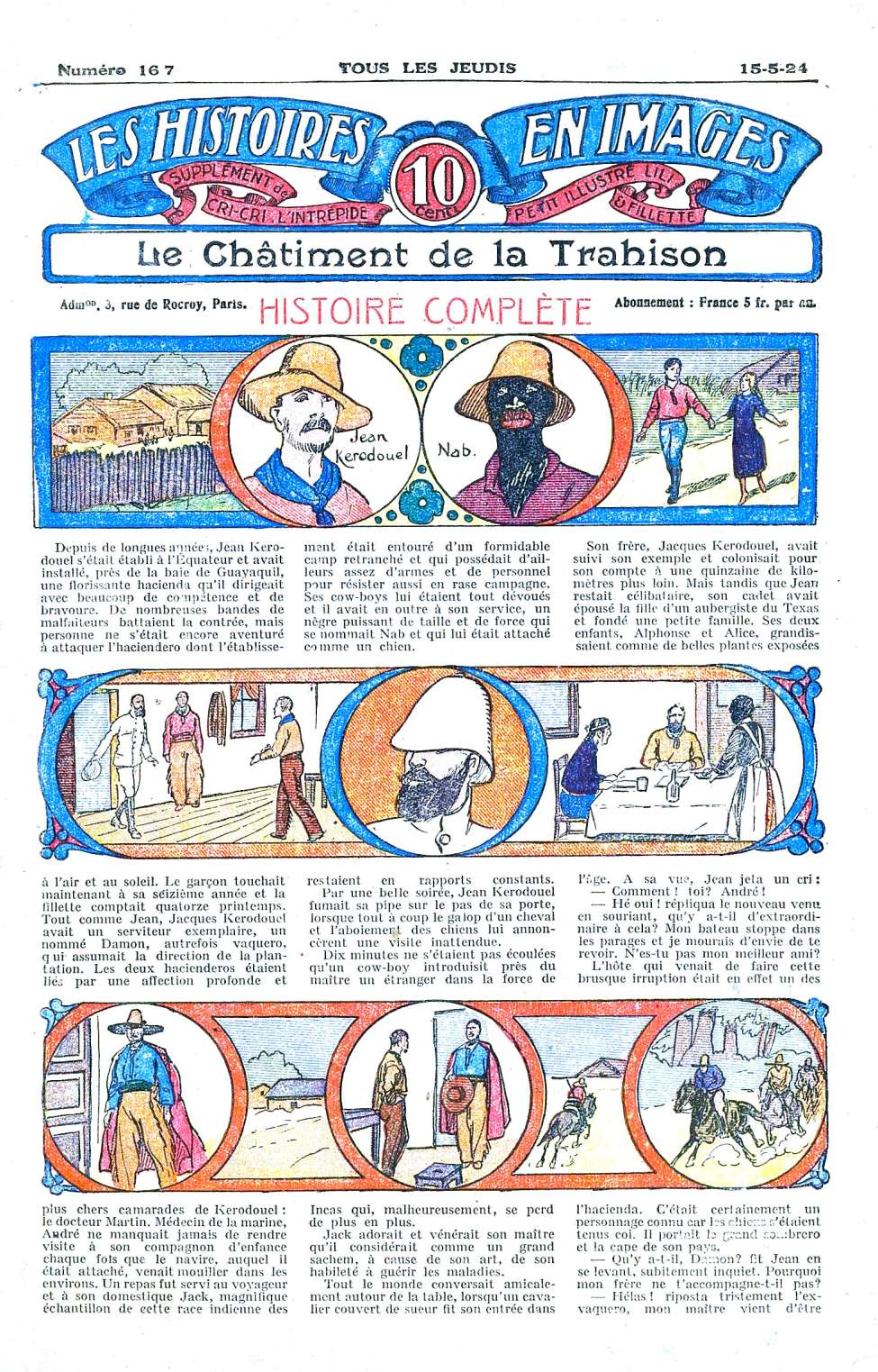 Book Cover For Les Histoires en Images 167 - Le Ch&acirc;timent de la Trahison