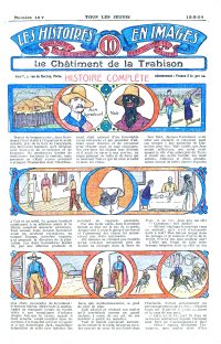 Large Thumbnail For Les Histoires en Images 167 - Le Ch&acirc;timent de la Trahison