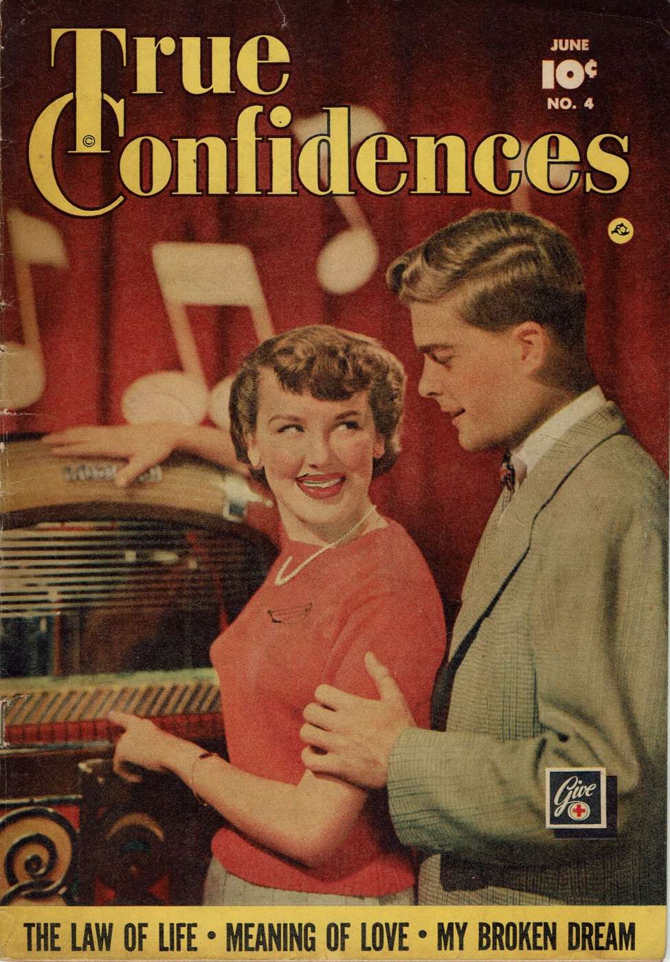 Book Cover For True Confidences 4