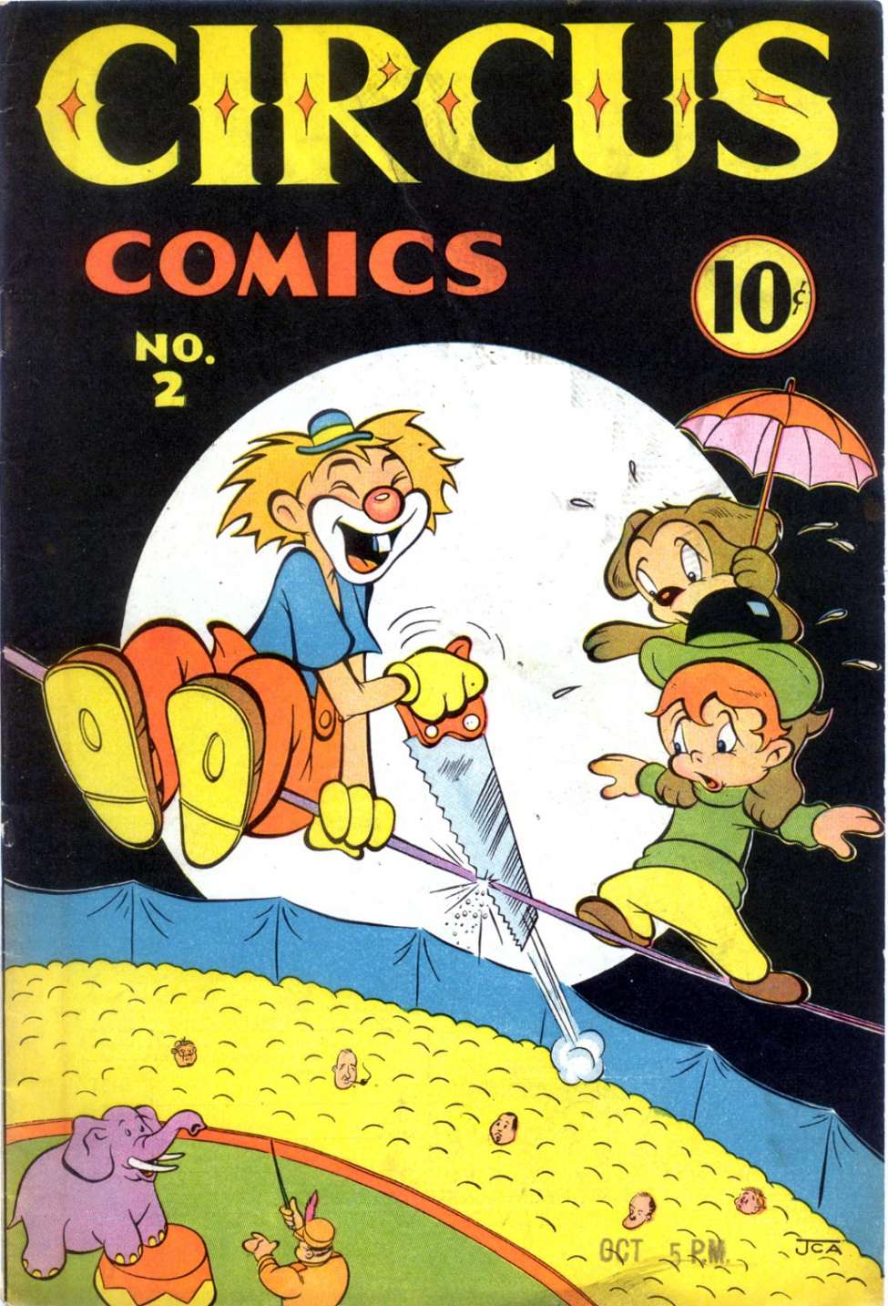 Comic Book Cover For Circus Comics 2 - Version 1