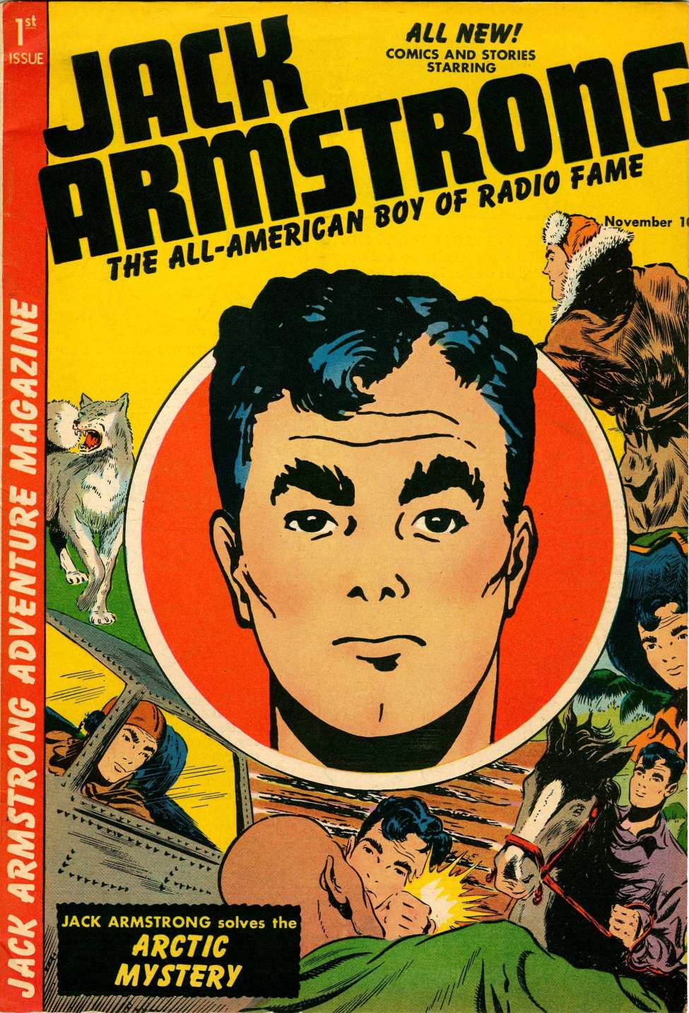 Comic Book Cover For Jack Armstrong 1 - Version 2