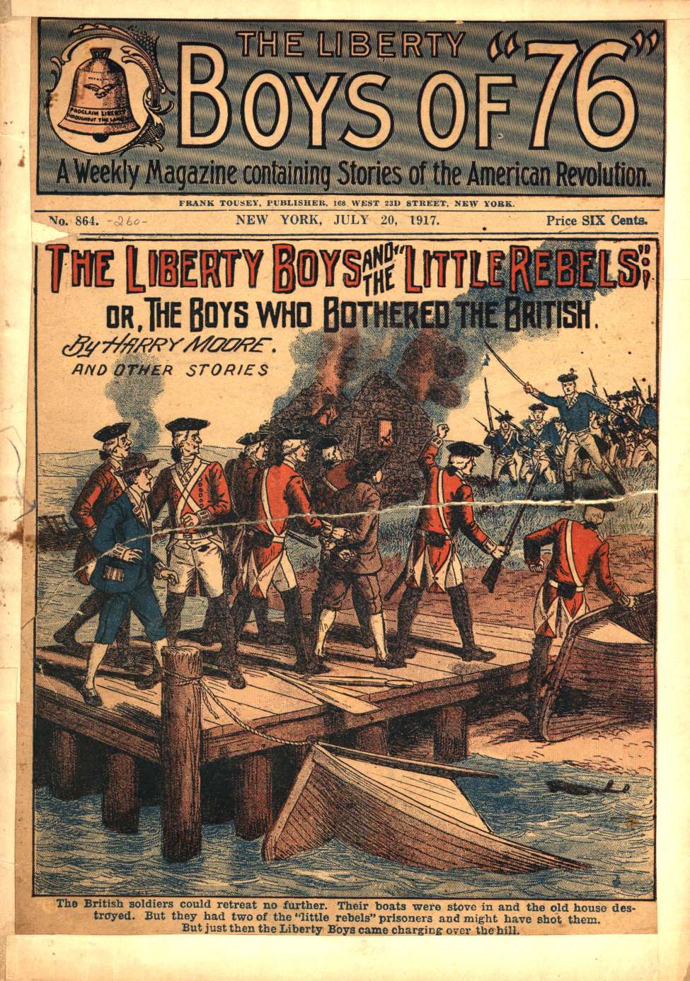 Book Cover For The Liberty Boys of 76 864 - The Liberty Boys and the Little Rebels